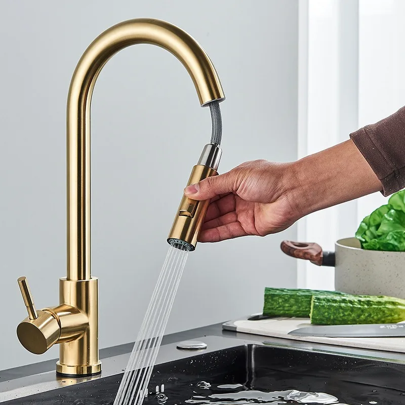 Black Kitchen Faucet Two Funct - Commercial Kitchen Mixer Tap recension och pris