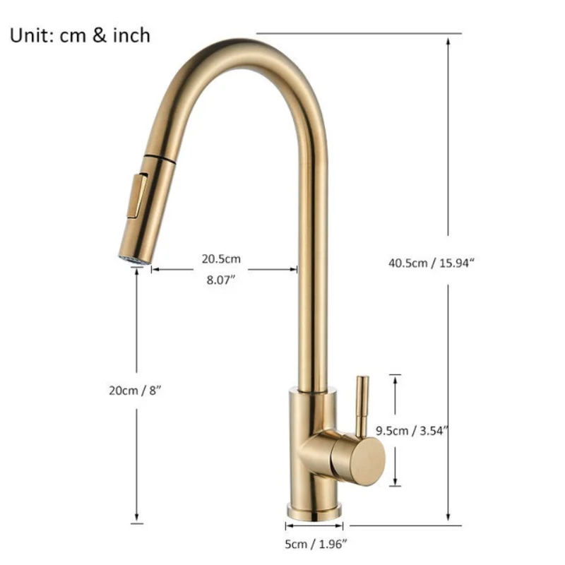 Black Kitchen Faucet Two Funct - Commercial Kitchen Mixer Tap recension och pris