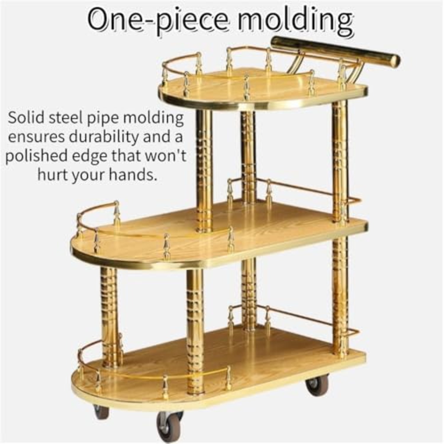 3-Tier Bar Cart, Restaurant Ut - Commercial Kitchen On Wheels recension och pris