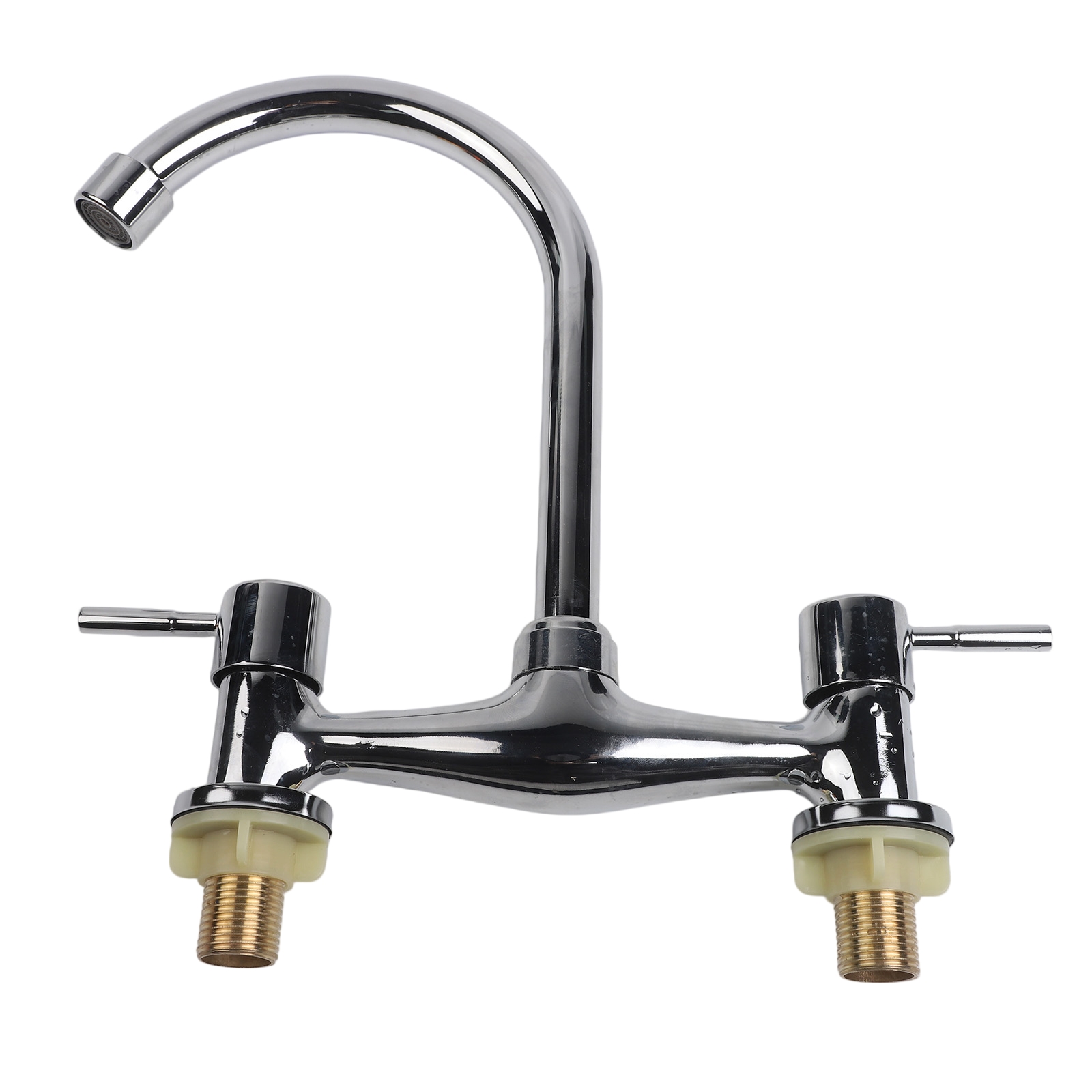Modern Double Lever Chrome Kit - Commercial Kitchen Taps recension och pris