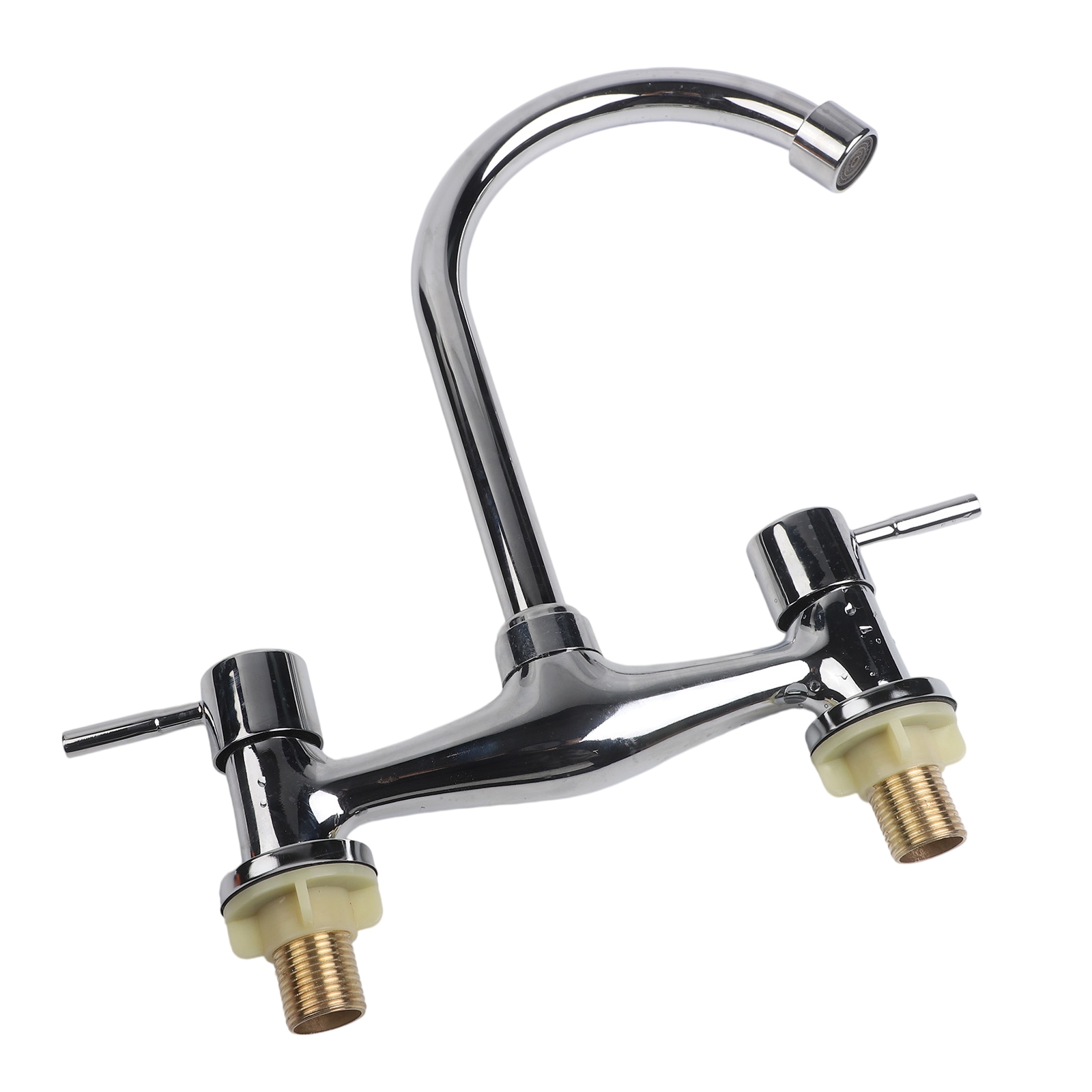 Modern Double Lever Chrome Kit - Commercial Kitchen Taps recension och pris