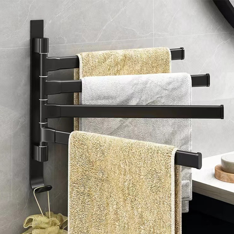 Bathroom Towel Rack Rotatable  - Commercial Kitchen Wall Shelves recension och pris