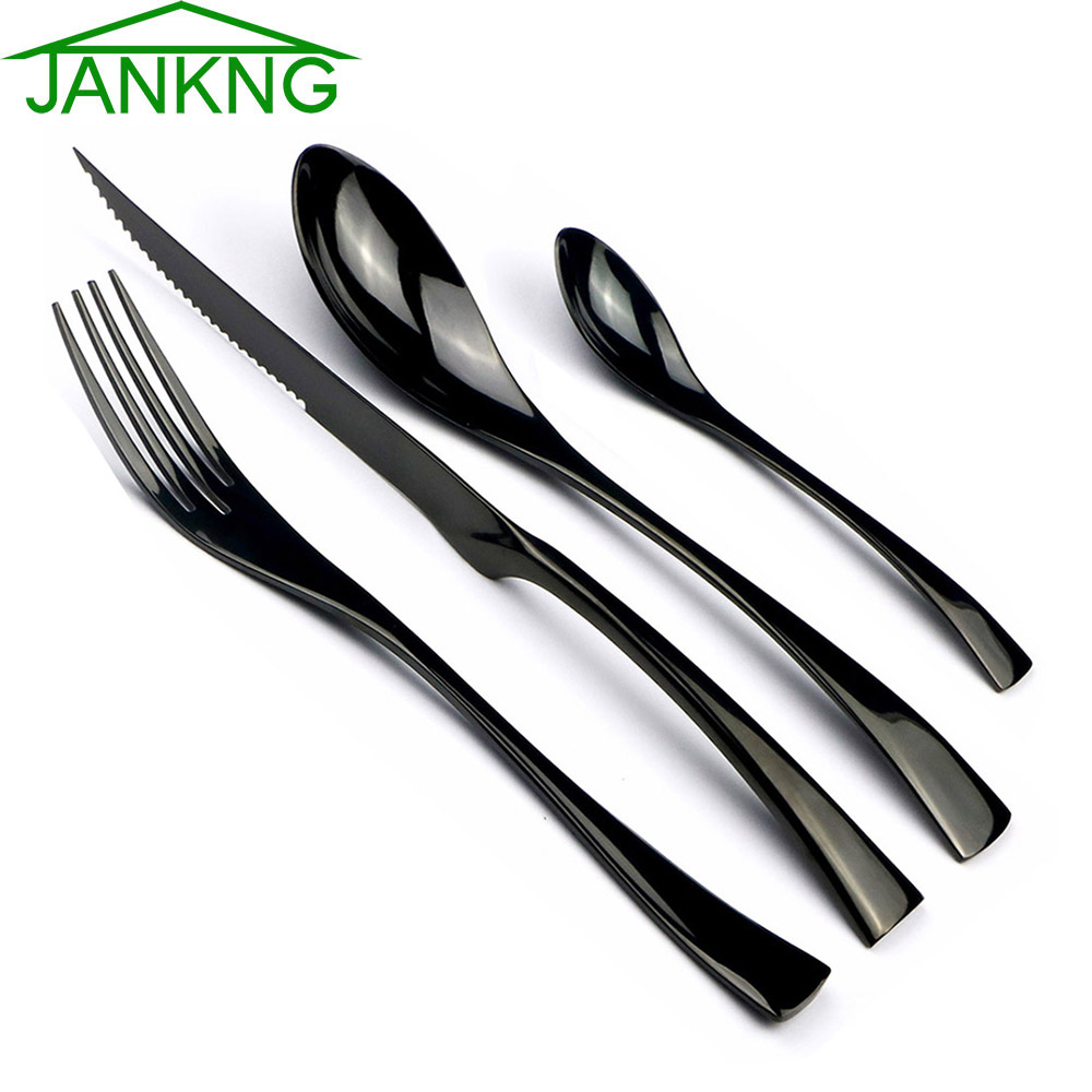 JANKNG 4-Pcs 18/10 Stainless S - Commercial Kitchen Knives recension och pris