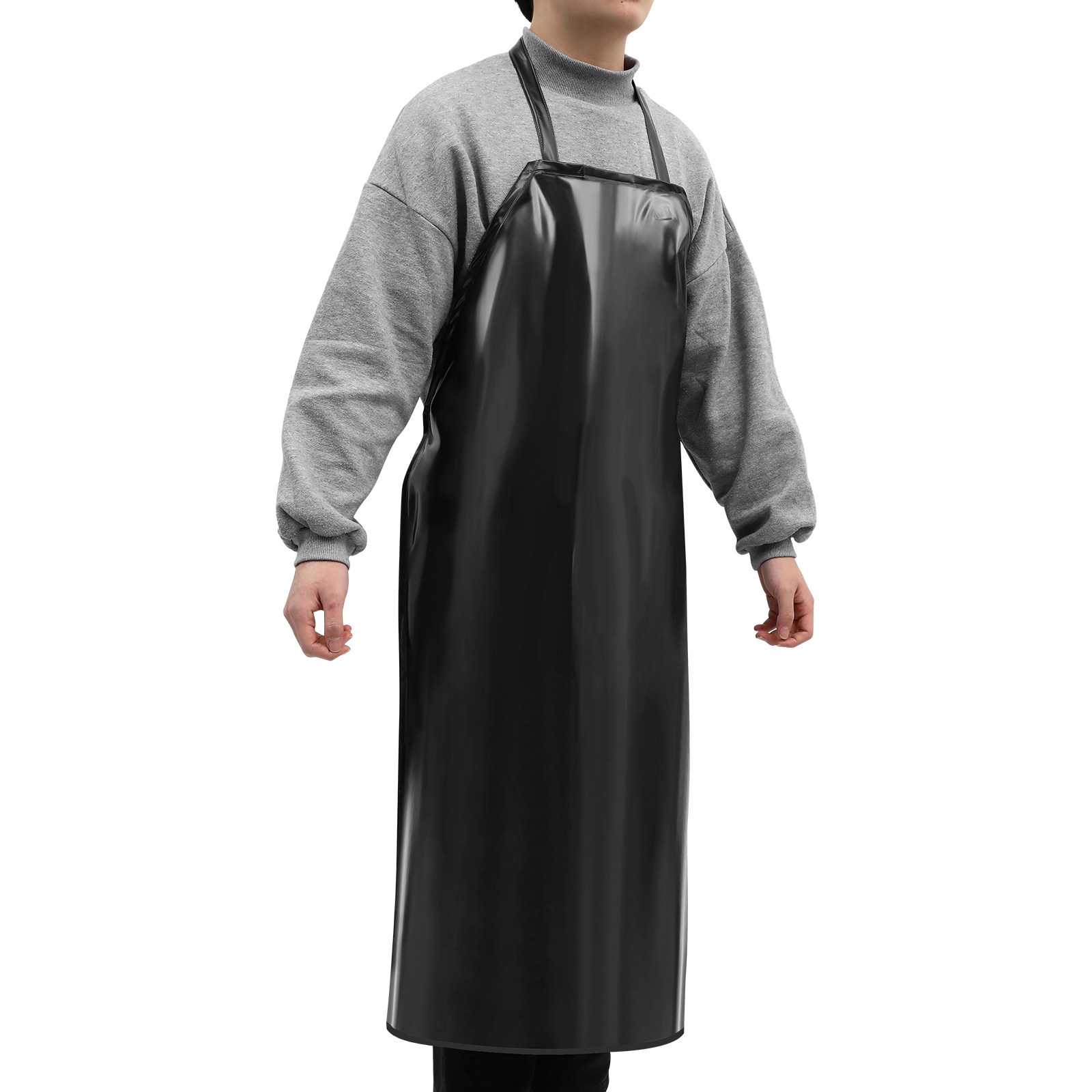 Black Heavy Duty PVC Apron 110 - Commercial Kitchen Paint recension och pris