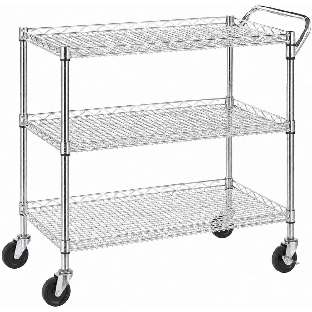Heavy Duty 3 Tier Rolling Util - Commercial Kitchen On Wheels recension och pris