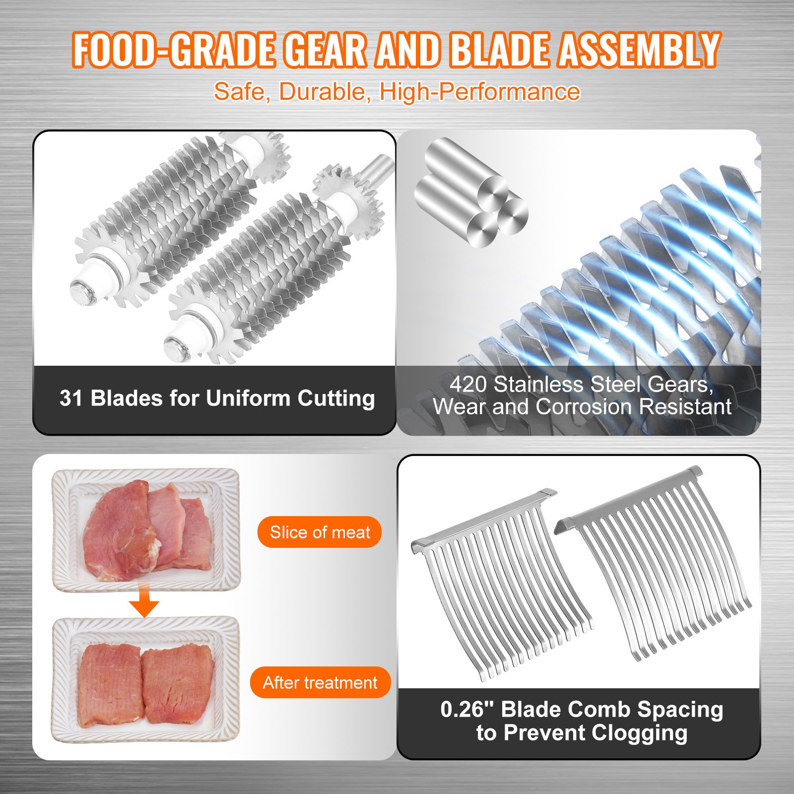 Commercial Meat Tenderizer, He - Commercial Kitchen Grinder recension och pris