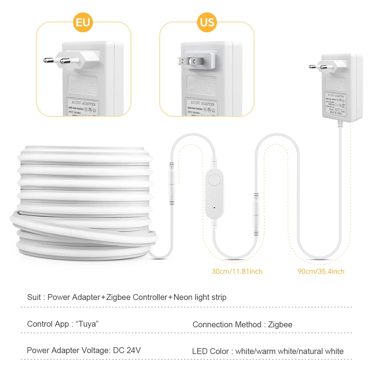 Zigbee 3.0 24V Neon LED Strip  - Commercial Kitchen Lighting recension och pris