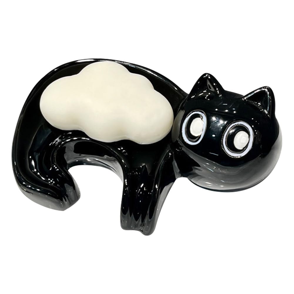 Cute Ceramic Soap Dish Cat Soa - Commercial Kitchen Floor Drain recension och pris