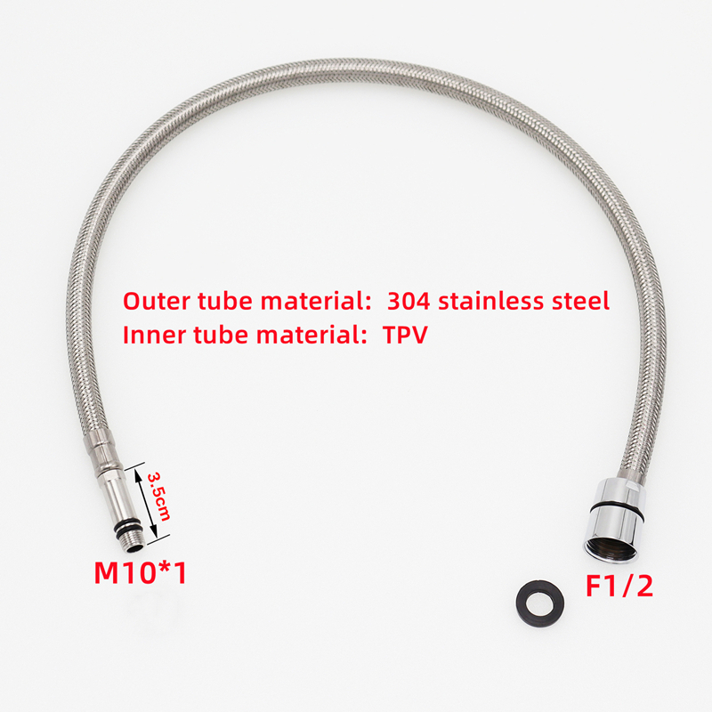 50/60/70/80cm F1/2 M10*1 304 S - Commercial Kitchen Taps recension och pris