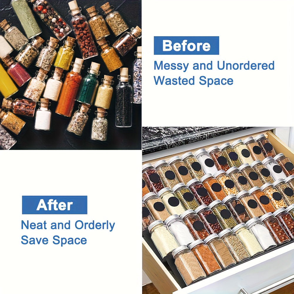 6pcs Expandable Spice Drawer O - Commercial Kitchen Shelving recension och pris