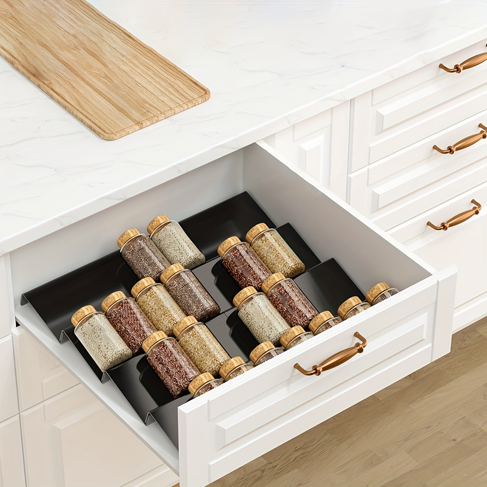 6pcs Expandable Spice Drawer O - Commercial Kitchen Shelving recension och pris