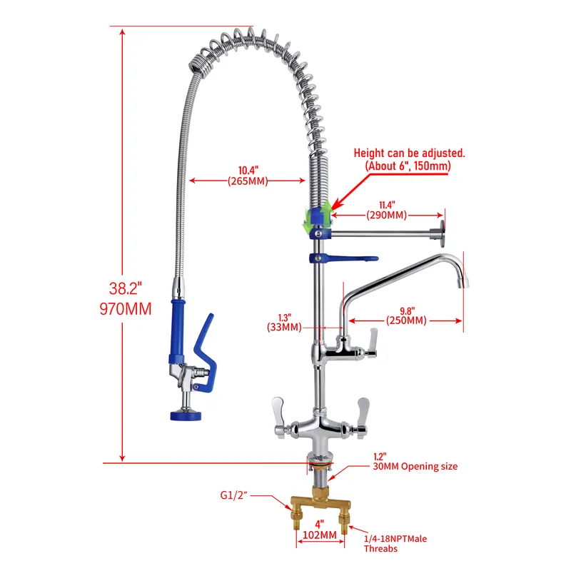 Commercial Kitchen Restaurant  - Commercial Kitchen Taps recension och pris