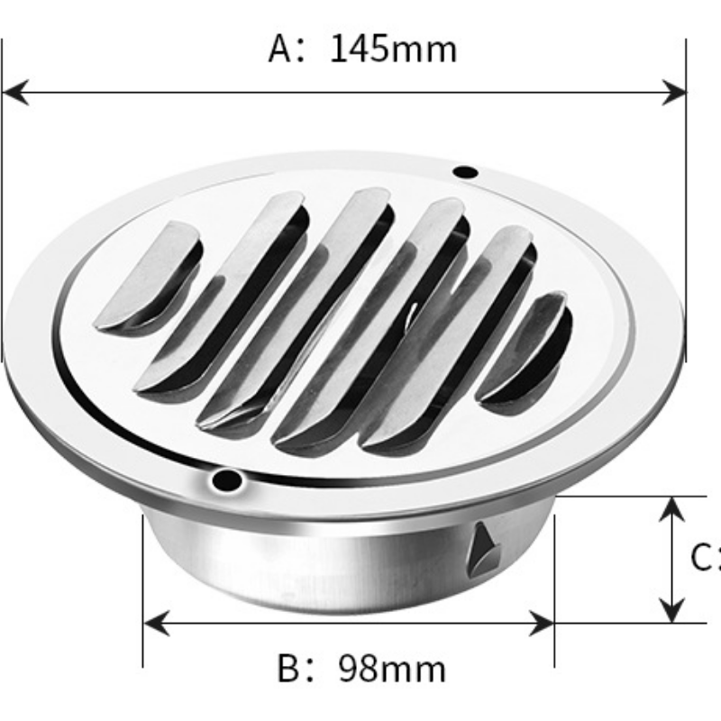 1PCS Stainless Steel Hood Flat - Commercial Kitchen Range Hood recension och pris