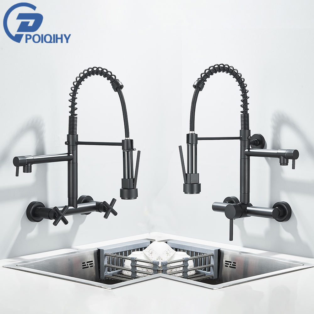 Black Kitchen Faucet 360 Rotat - Commercial Kitchen Mixer Tap recension och pris