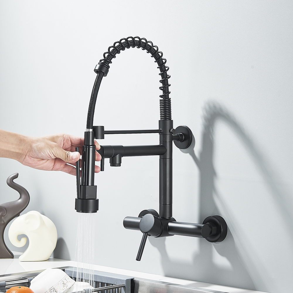 Black Kitchen Faucet 360 Rotat - Commercial Kitchen Mixer Tap recension och pris