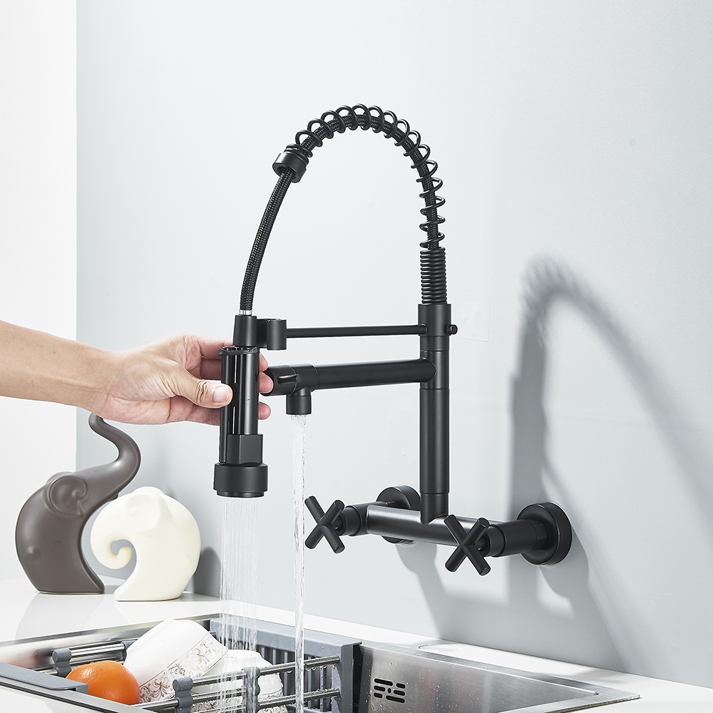 Black Kitchen Faucet 360 Rotat - Commercial Kitchen Mixer Tap recension och pris